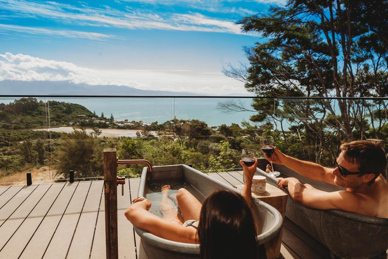 Hotel Drift Off Grid Luxury Eco Glamping à Tarakohe Extérieur photo